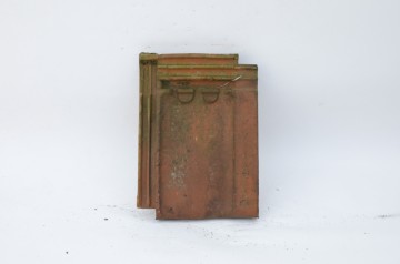 Tuile du nord (platte wel, natuur rood)