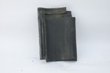 Romeinse dakpan (antraciet)