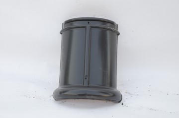 halfronde vorst (antraciet verglaasd)